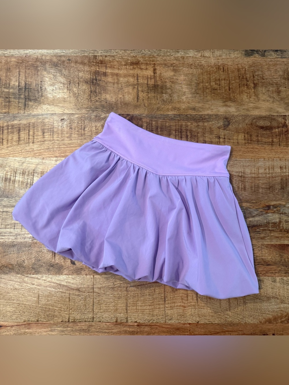 Freely Light Purple Bubble Skort Size Medium Girls NWOT